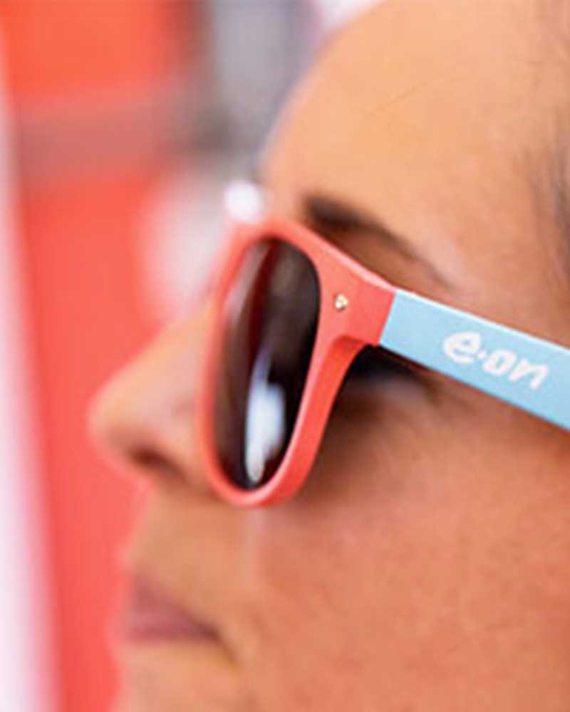 EON: gadget ecologici per evento in spiaggia